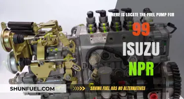 Finding the Fuel Pump in a 1999 Isuzu NPR: Location Guide