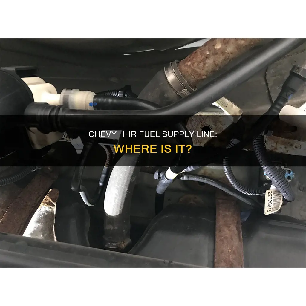 where is main fuel supply line in chevy hhr