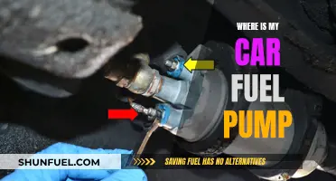 Locating Your Car's Fuel Pump: Where is it?