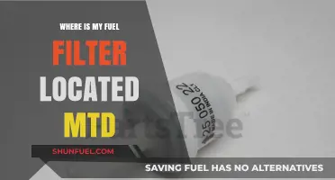 Finding Your MTD Fuel Filter: Location Guide