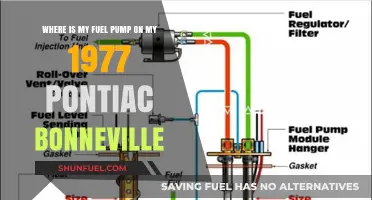 Locate Your 1977 Pontiac Bonneville's Fuel Pump: A Quick Guide