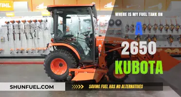 Locating the Fuel Tank on Your Kubota 2650 Tractor