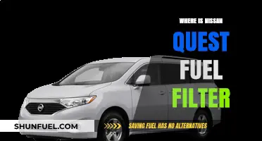 Nissan Quest Fuel Filter: Location and Access
