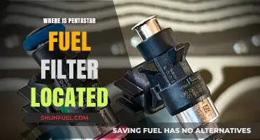 Pentastar Fuel Filter: Location and Access Guide