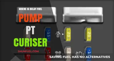 Locating the Relay Fuel Pump in a PT Cruiser: A Guide