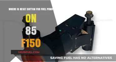 Locating the Fuel Pump Reset Button on a 1985 Ford F150
