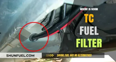 Scion tC Fuel Filter: Where Is It Located?