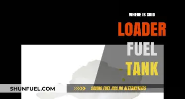 Fuel Tank Location in Skid Steer Loaders