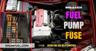 Locate the SLK230 Fuel Pump Fuse: Quick Guide and Tips