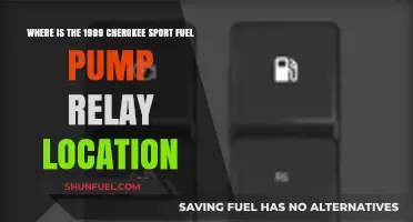 Cherokee Sport Fuel Pump Relay Location: 1999 Model Guide