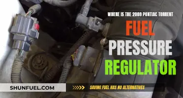 Finding the Fuel Pressure Regulator in a 2008 Pontiac Torrent