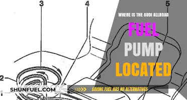 Audi Allroad Fuel Pump Location: A Comprehensive Guide