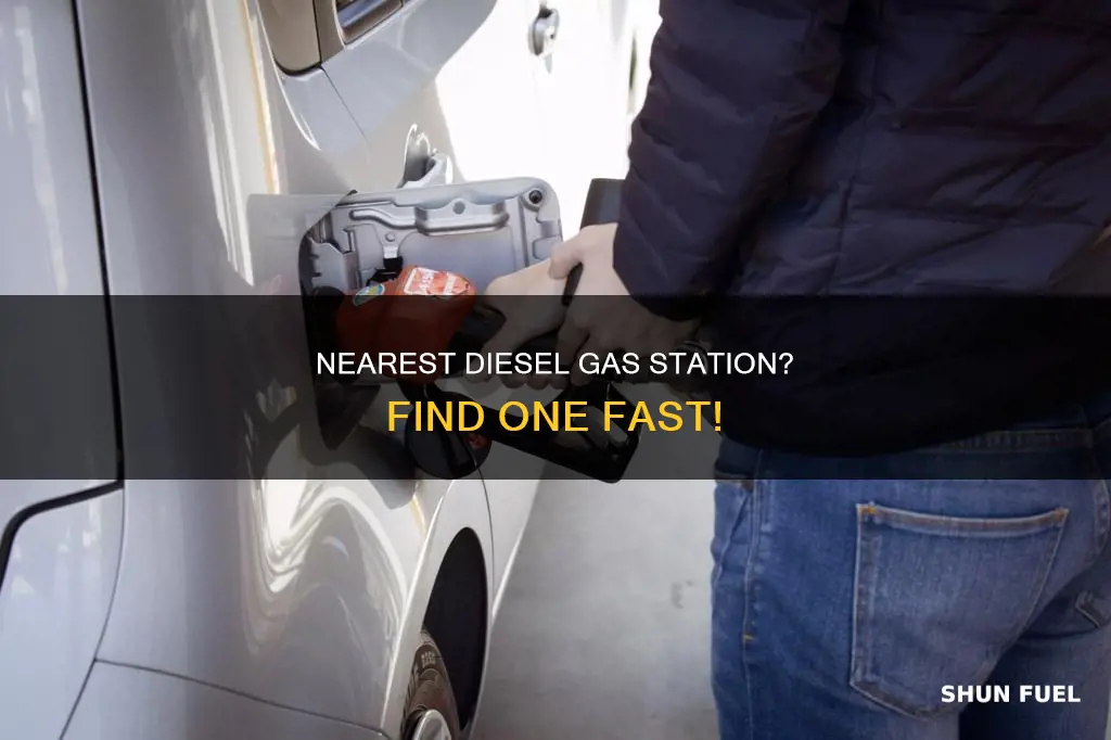 where is the closest gas station with diesel fuel