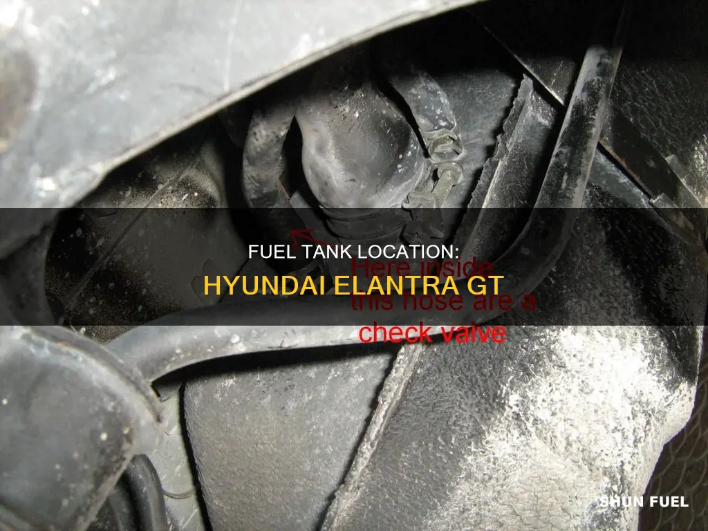 where is the elantra gt fuel tank