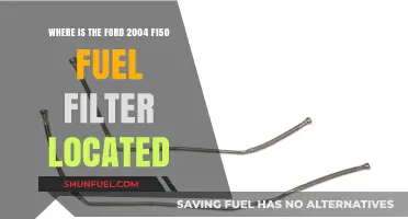 Locating the Fuel Filter in a 2004 Ford F-150