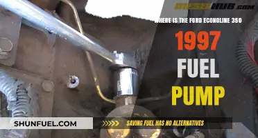 1997 Ford Econoline 350 Fuel Pump Location Guide