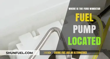 Ford Windstar Fuel Pump Location: A Step-by-Step Guide to Finding It