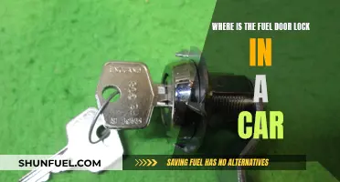 Unlocking Your Car's Fuel Door: Where's the Lock?