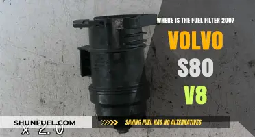 Volvo S80 V8: Fuel Filter Location Guide