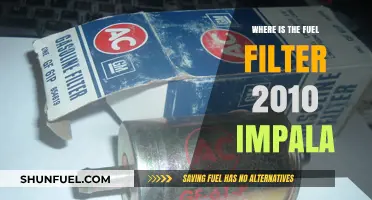 Fuel Filter Location Guide for 2010 Impala