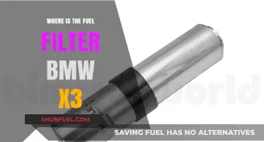 BMW X3 Fuel Filter: Location and Access