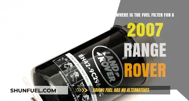 Finding the Fuel Filter in Your 2007 Range Rover