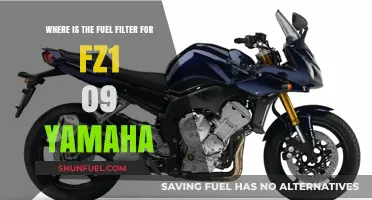 Locating the Fuel Filter in Yamaha FZ1 09 Models