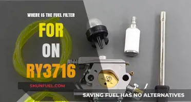 Ryobi RY3716 Fuel Filter Location and Replacement Guide