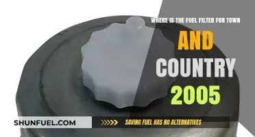 Locating the Fuel Filter in Your 2005 Town & Country