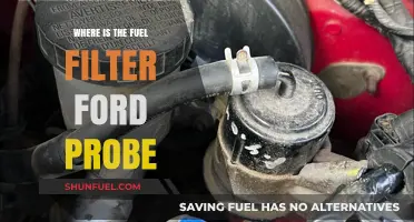 Ford Probe Fuel Filter Location and Replacement Guide