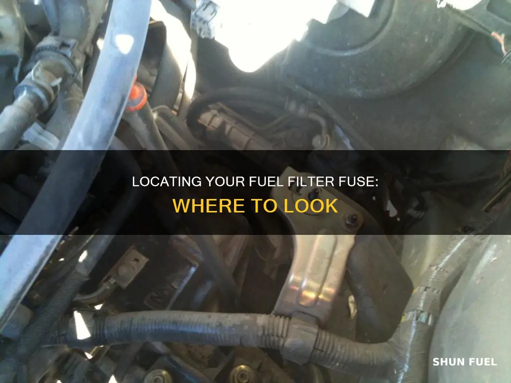 where is the fuel filter fuse