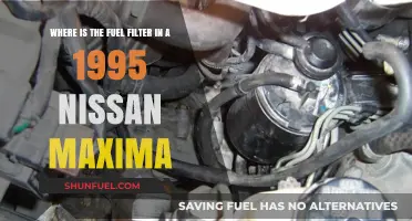 Locating the Fuel Filter in a 1995 Nissan Maxima