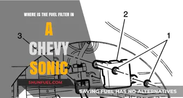 Chevy Sonic Fuel Filter: Location and Access Guide