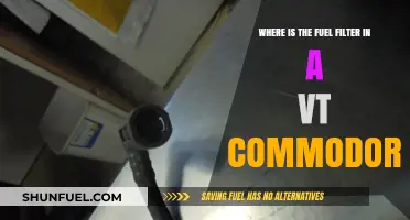 Fuel Filter Location in VT Commodores: A Guide
