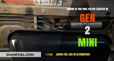 Finding the Fuel Filter in Your Gen 2 Mini
