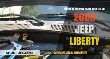 Jeep Liberty Fuel Filter: Location and Access