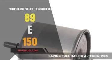Fuel Filter Location in Ford E-150: A Guide