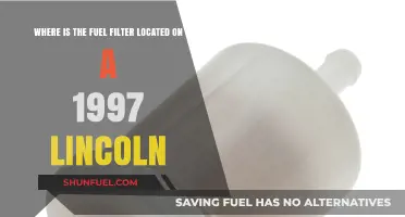 Lincoln Owners: Finding the Fuel Filter