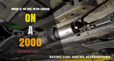 Fuel Filter Location for 2000 Models: A Guide