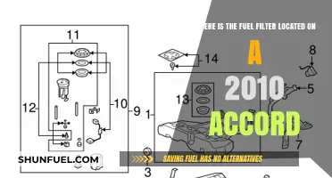 Fuel Filter Location Guide for 2010 Accord