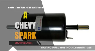 Chevy Spark Fuel Filter: Where is it Located?