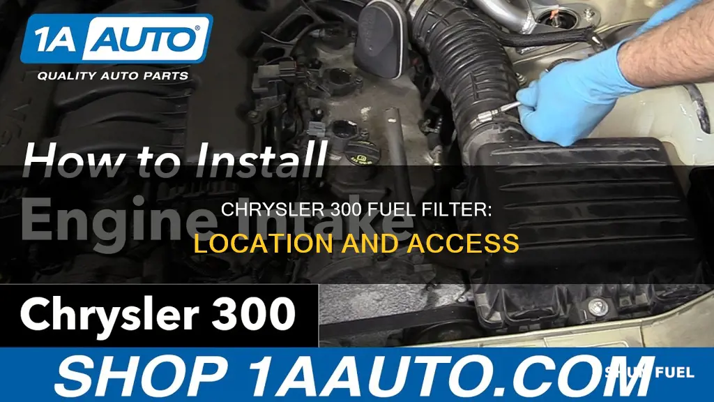 where is the fuel filter located on a chrysler 300
