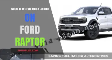 Ford Raptor Fuel Filter: Where is it Located?
