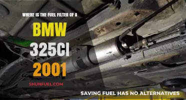 BMW 325Ci Fuel Filter: Location and Replacement Guide