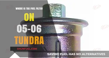 Locating the Fuel Filter in 05-06 Tundras