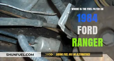Ford Ranger Fuel Filter: Location and Access