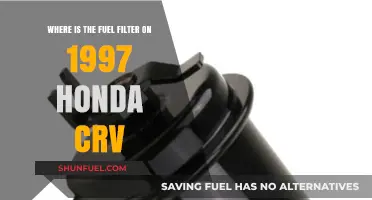 Locating the Fuel Filter in a 1997 Honda CRV