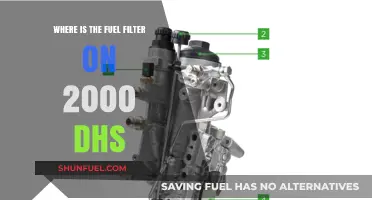 Locating the Fuel Filter: 2000 DHS Edition