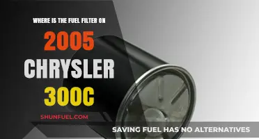 Chrysler 300C Fuel Filter: Location and Access