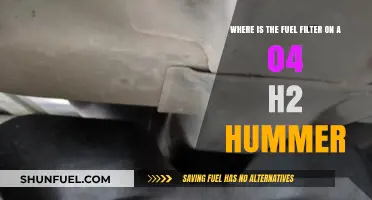 Locating the Fuel Filter in Your H2 Hummer